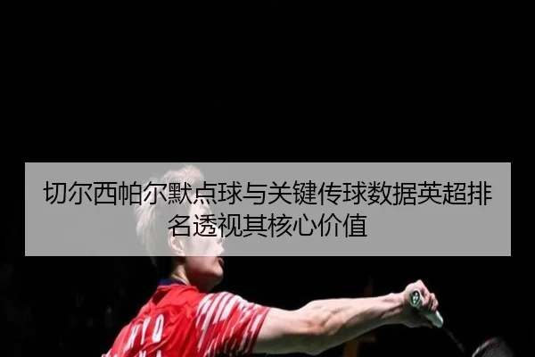 切尔西帕尔默点球与关键传球数据英超排名透视其核心价值 - kaiyun
